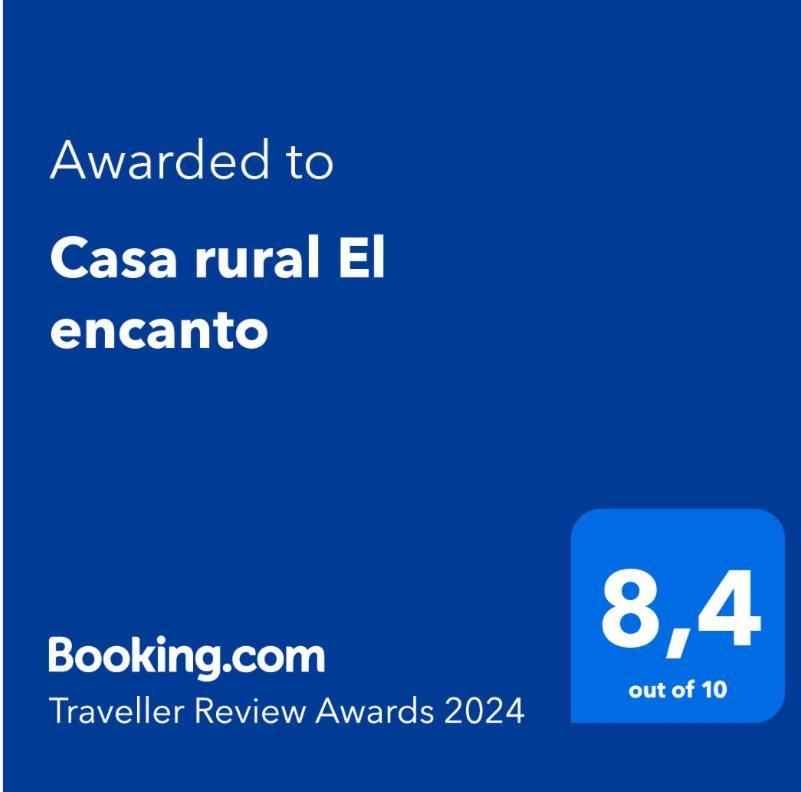 Casa Rural El Encanto Zarra Eksteriør billede